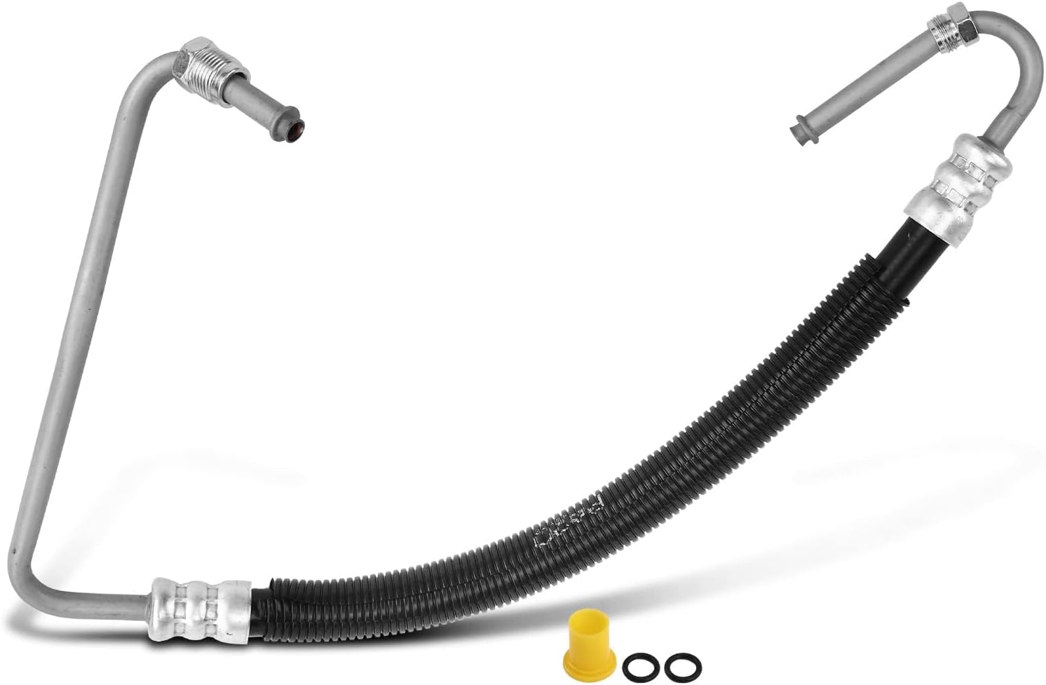 A-Premium Power Steering Pressure Hose Line Assembly Compatible with Chevrolet Blazer 1996-2005, S10 1996-2004 & GMC Jimmy 1996-2005, Sonoma 1996-2004 & Isuzu Hombre 1997-2000 & Oldsmobile Bravada