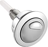 Bouton poussoir pour valve Optima 49, Bouton Chasse D'eau Wc Double Chasse D'eau Avec Bouton Chass e D'eau Poussoir Double Chasses D'eau Pour Chasses D'eau WC, 48 mm de diamètre
