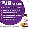 Integratore Occhi Vista Luteina e Zeaxantina Alto Dosaggio 2x90 Capsule Con Zinco Licopene Mirtillo Nero Vite Rossa Antiossidante Per Occhi Vitamina A B12 Vegano Vision Sol Poemia