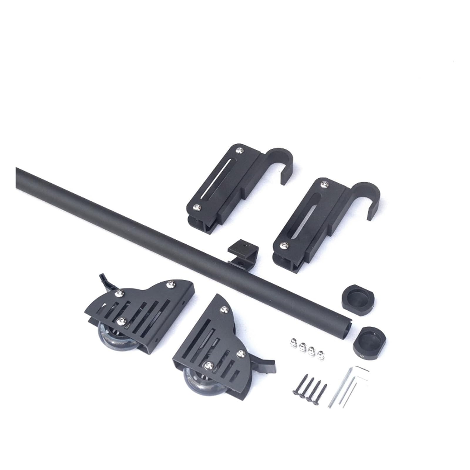 Strafbrg One Color 6.6Ft Hook On Rolling Library Ladder Hardware Kit No,Smooth Gliding