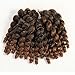3 Packs 2X Ringlet Wand Curl JAMAICAN BOUNCE 8 inch Synthetic Hair Crochet Braids African Collection 22 roots #T30