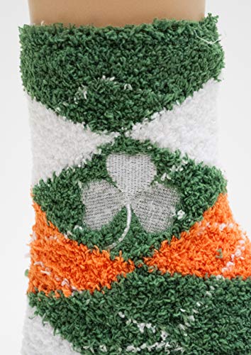 St Patricks Day Irish Fuzzy Socks3