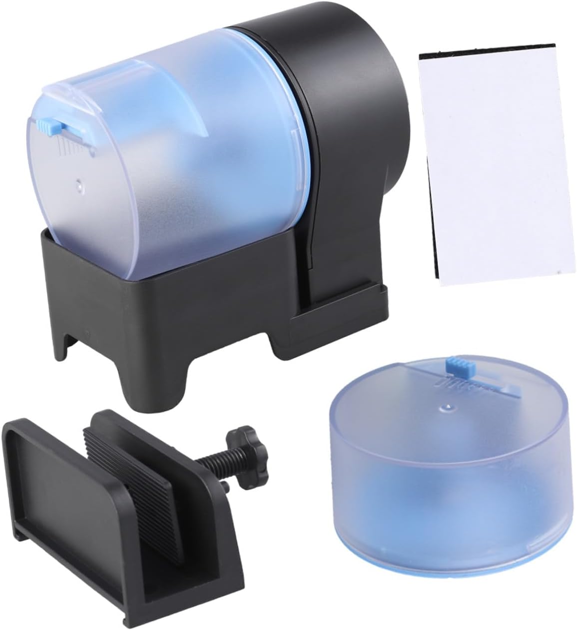 BESPORTBLE Auto Fish Feeder for Aquarium Feeder Automatic Food Dispenser 12/24h Timer Moisture