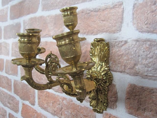 アンティーク壁掛けロウソクたて｜キャンドルホルダー キャンドル