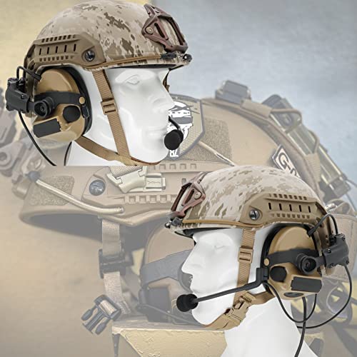 Hearangel ARC Rail Adapter Accessories for Comta ii Comta iii Tactical Headsets (BK) - Image 4