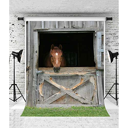 Fondo Fotográfico EOALOR Caballo 1.5x2.1 m miniatura 4