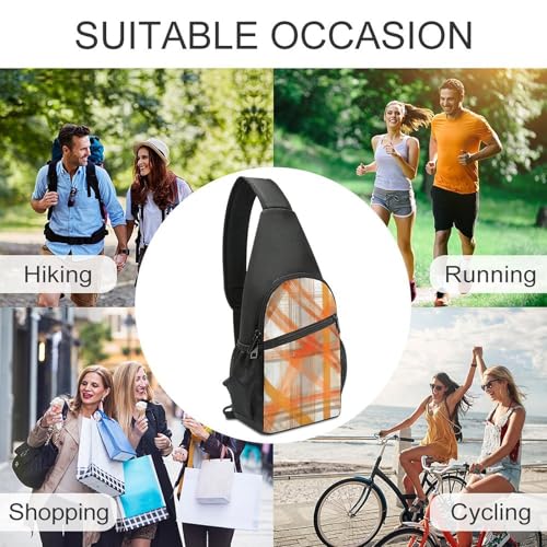 Bolso Sling para Mujer y Hombre, Pequeña Mochila Cruzada miniatura 5