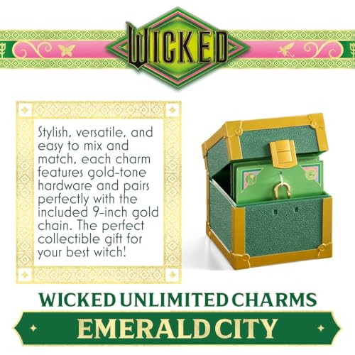 Trunk Charms Wicked idée cadeau idéale pour fan de comédie musicale