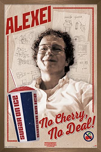 Poster Alexei Stranger Things 3 cadeau ideal pour un fan de la serie Netflix