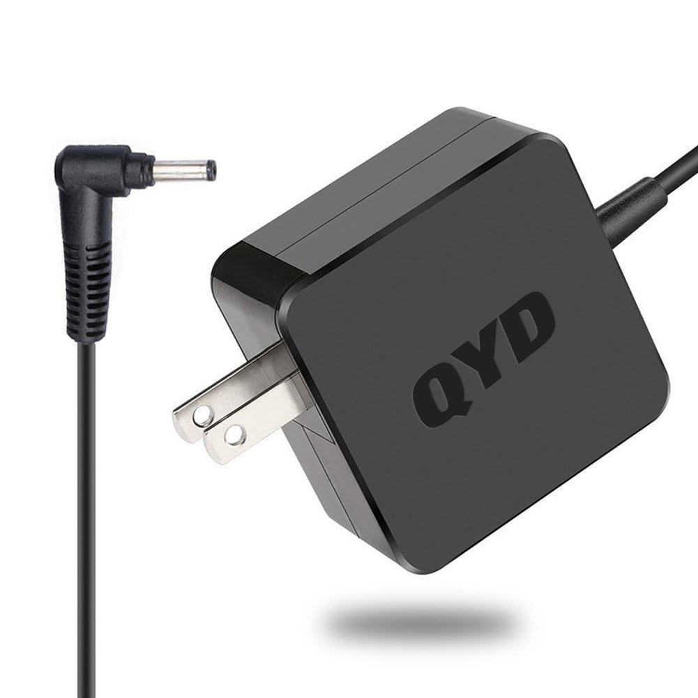 QYD 45W Laptop Charger for Lenovo 100-14IBY 100-14IBD 320-14ISK 320-14IKB 320-15ABR 320-15IKBN 320-15AST 320-15IAP 320-15IKB Touch 320-17IKB 320-17ISK 320S-14IKB 320S-15IKB Power Adapter Supply