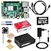 Produktbild DINOKA Raspberry Pi 4 Model B 4 GB Ultimatives Kit mit 32GB Class10 Micro SD-Karte, 5V 3,0A USB-C EIN/Aus-Schaltnetzteil, 3 Premium Kupfer Kühlkörper, Micro HDMI-Kabel, Premium Schwarzes Gehäuse