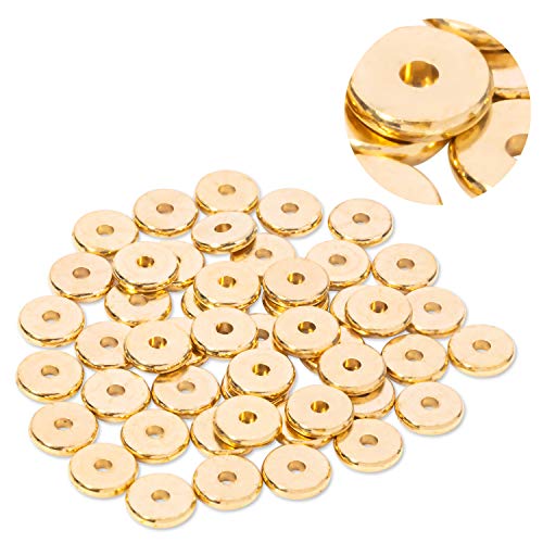 4100 Pcs Clay Beads Kit, Beads for Jewelry Making, Flat Polymer Clay Beads with Alloy Beads, Spacer & Crystal Line for Jewelry Making, Bracelets Necklace Earring DIY Craft Kit (6mm, 10 Colors Beads) - Thumbnail 7