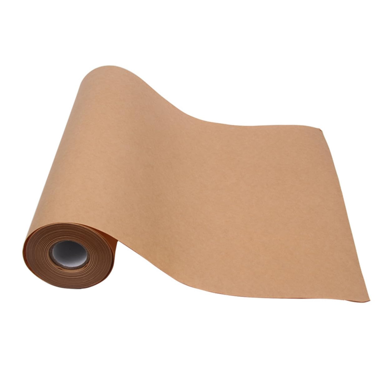 Cabilock Papier Kraft D'emballage Marron 45 Cm X 30 M Surface Lisse sans Odeur pour Emballage Cadeau et Travaux Manuels