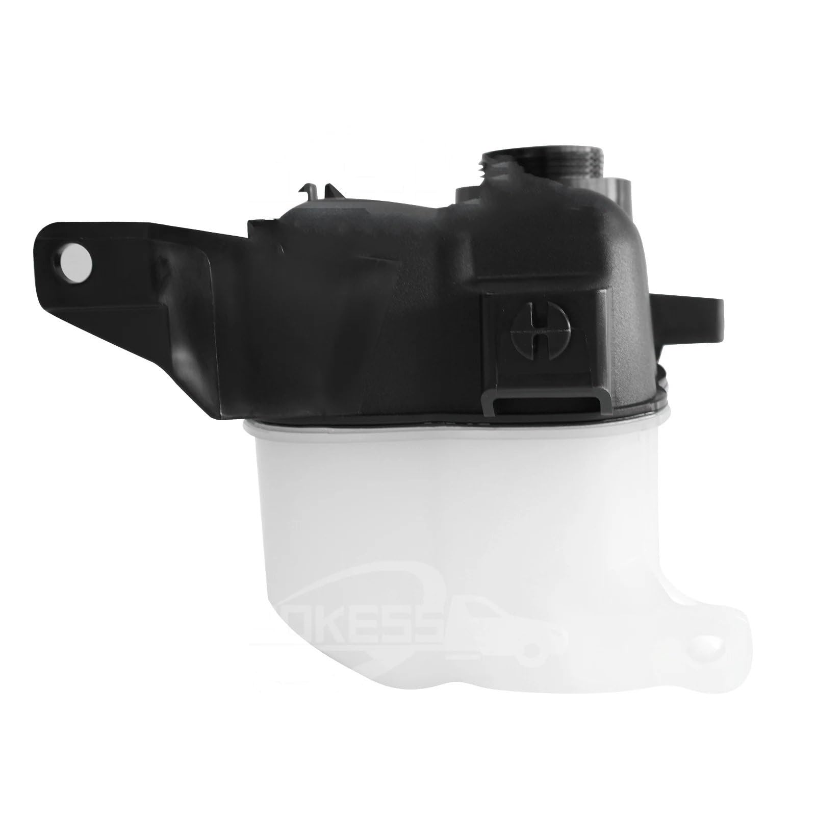 Depósito de expansión Tanque de refrigerante, depósito de expansión de rebose del radiador del motor, botella con tapa, compatible con Ford Explorer AG1Z8A080S