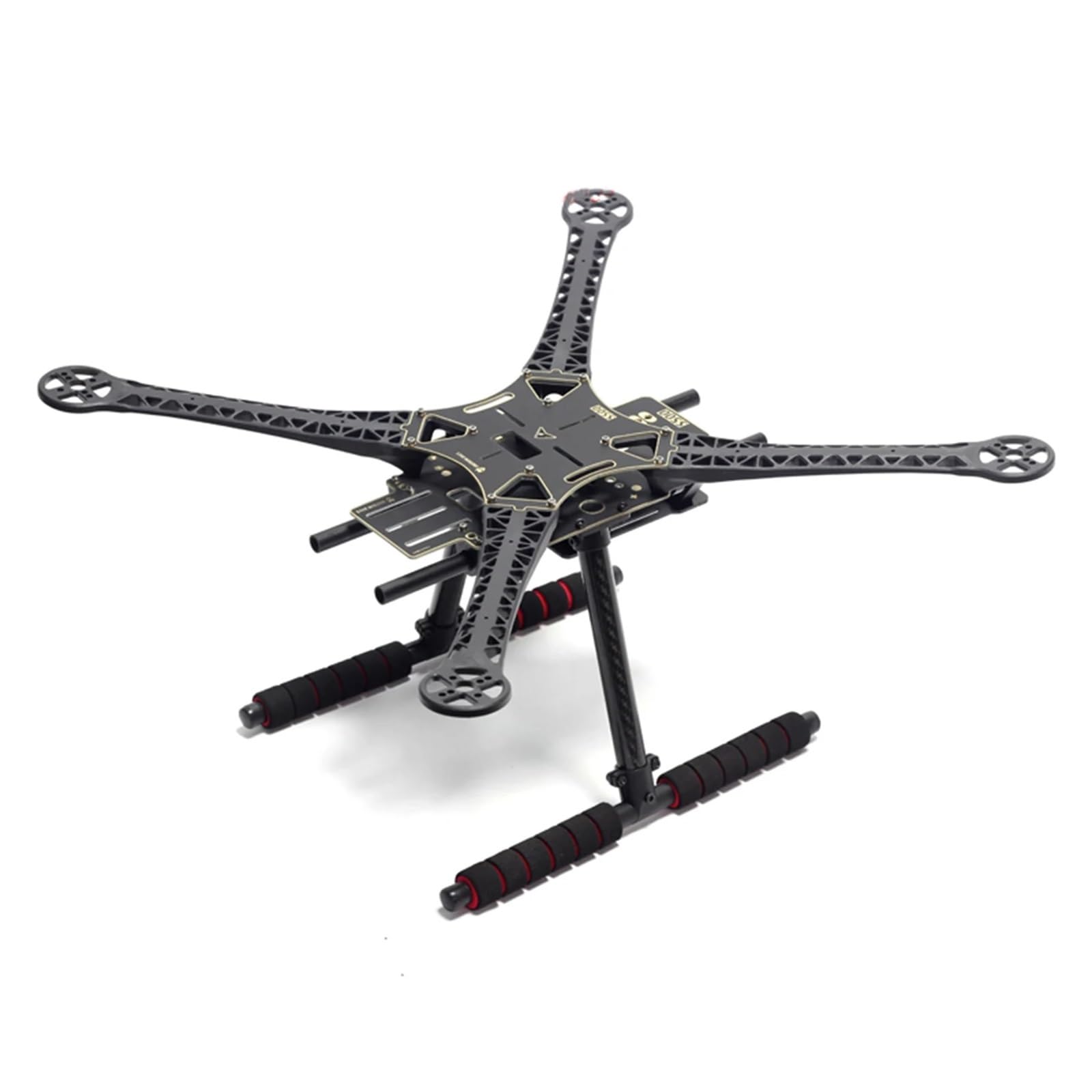 500mm S500 SK500 Quadcopter Multicopter Rahmen Kit PCB Version mit Carbon Faser Fahrwerk kompatibel mit FPV Quad Gopro Gimbal Upgrade (Color : All black arms)