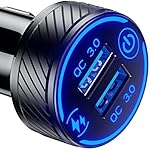 USB-Car-Charger-Dual-QC30-Port-Car-Phone-Charger-36W-3A-Fast-Car-Charger-Adapter-with-Blue-LED-Touch-Switch-for-iPhone-13-12-11-Pro-Max-X-XR-XS-8-iPad-Galaxy-S21-20-10-9-Note-9