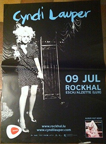 Affiche Cyndi Lauper 64X84Cm - Habillez vos grands murs vides avec un poster pop coloré