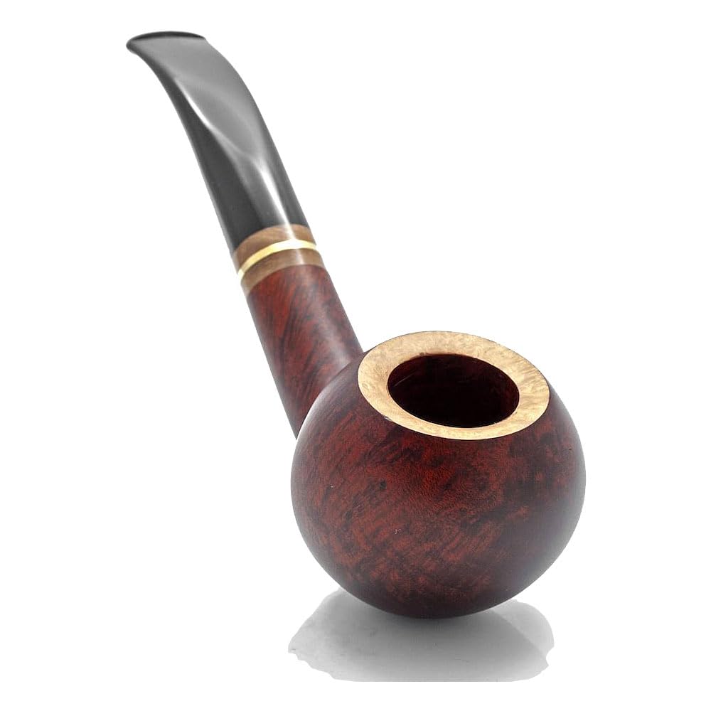 Chacom Fischietto Alpina Bordeaux liscio, applicazione in metallo acrilico, 9 mm (F3)
