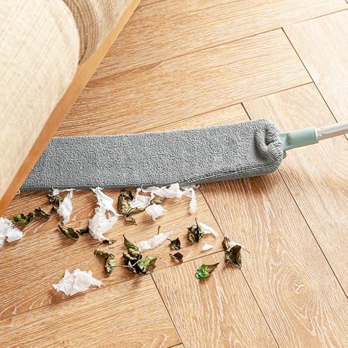 Image of Extendable and Flexible Dust Duster | Flexible Microfibre Duvet with Modular Handle