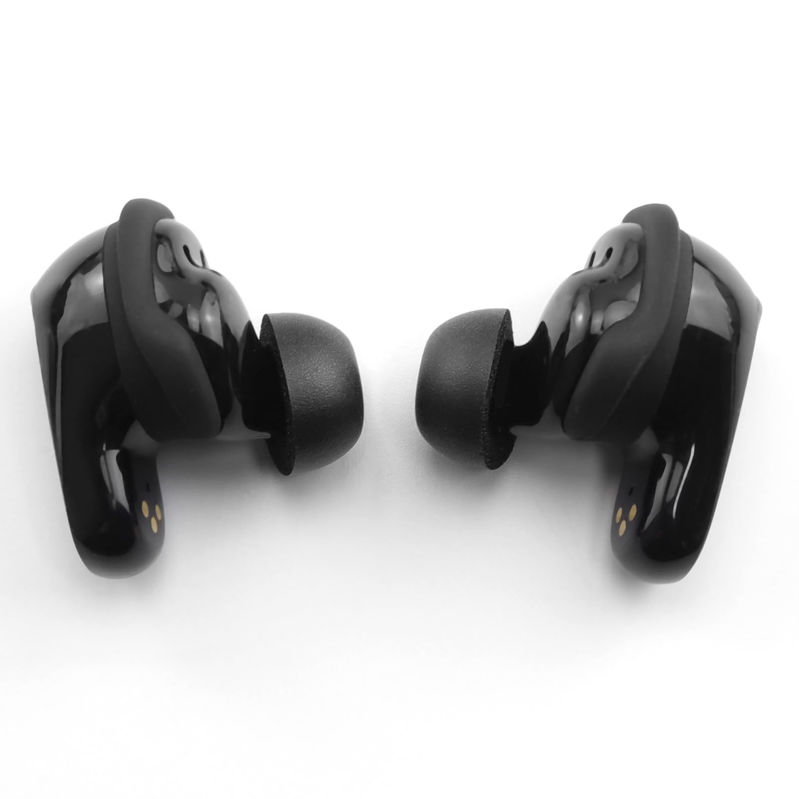 Almohadillas de espuma de repuesto para auriculares Bose QuietComfort Ultra Bluetooth, máxima comodidad, 3 pares (negro, S/M/L)