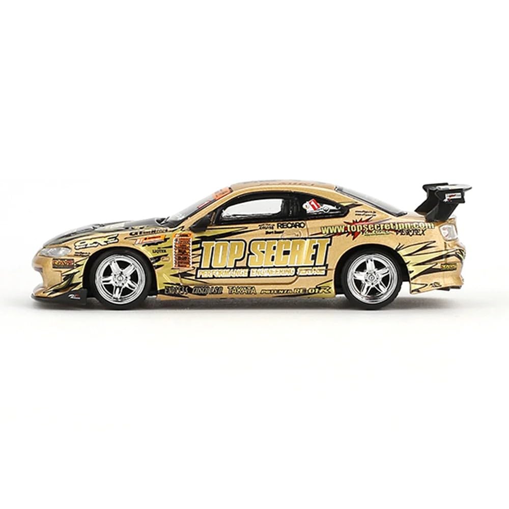 Diecast Model Car Compatible with Mini GT 1:64 Nissan Silvia (S15