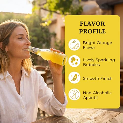 GalvaniNon-Alcoholic Natural Cocktail Mimosa 4 Pack Organic 27.2 fl oz (Pack of 6)