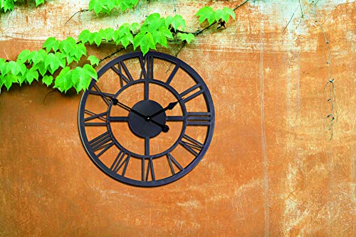 Gardman 8450 Giant Roman Numeral Wall Clock, 21.5" Long x 21.5" Wide