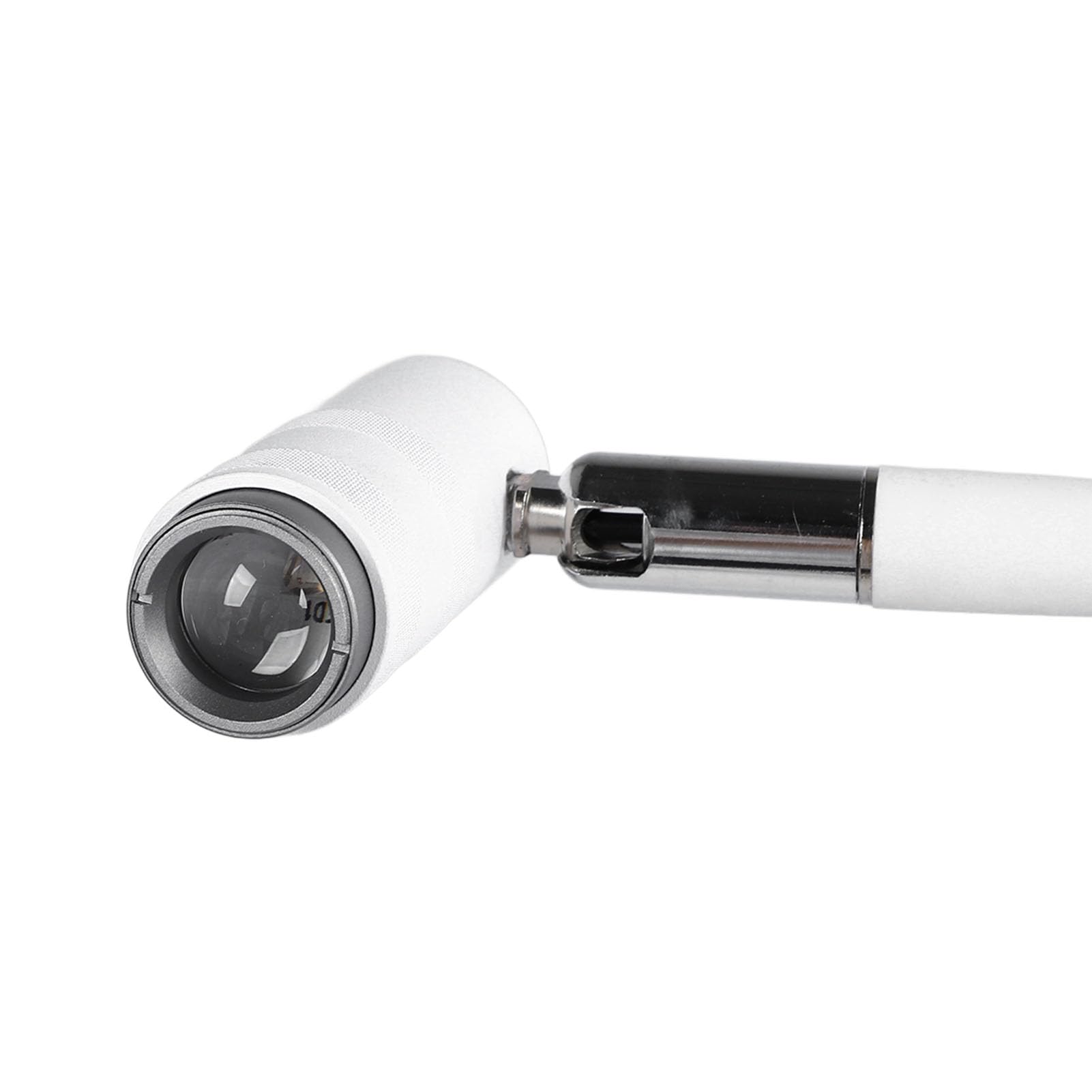 Fokusverstellbare Lampe, Zoombarer Schwanenhals-Bodennageltrockner, Helligkeit, Flexible UV-Aluminiumlegierung für Make-up