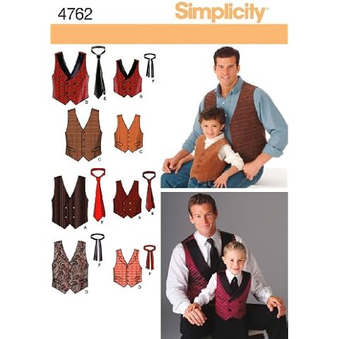 Simplicity Sewing Pattern for Men and Boys Cover