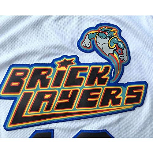 Camiseta masculina de basquete nº 19 Brick Layers 1996 MTV Rock N Jock Jersey