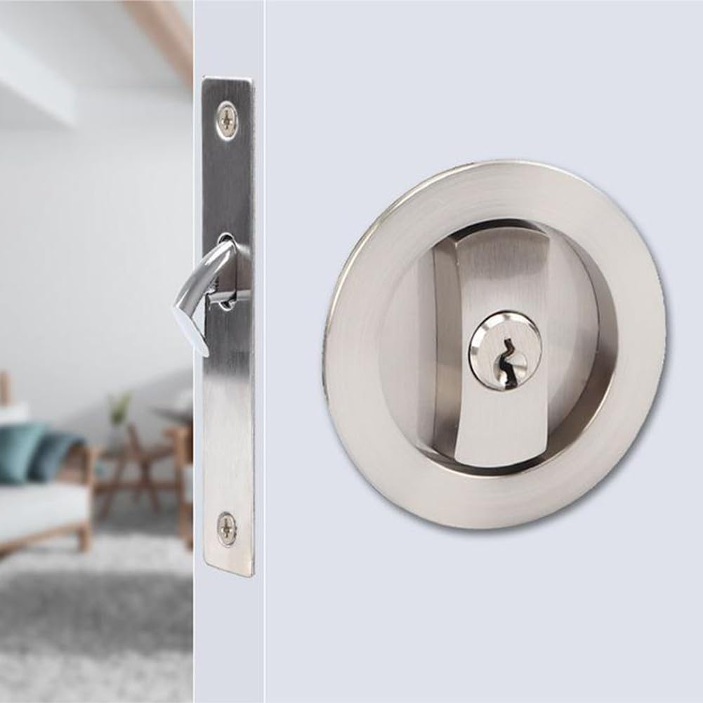 Verrou de porte coulissante discret pour cuisine et portes pliantes de balcon