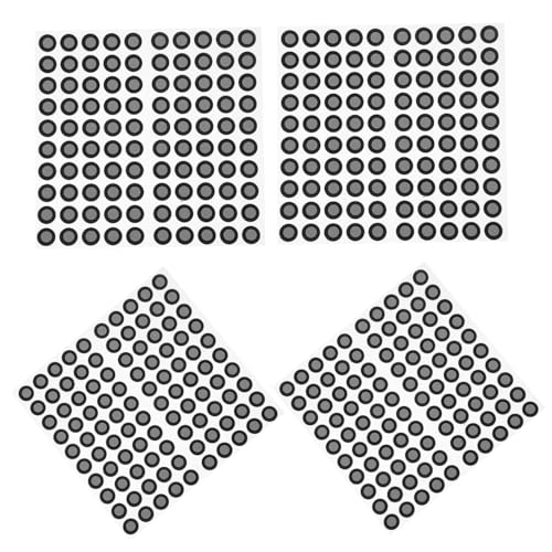 NAMOARLY Scanning Reflective Markers 4 Sheets 200 Dots -scan 3D Scanner Positioning Targets Reflective 3D Scan Markers for Filament Alignment