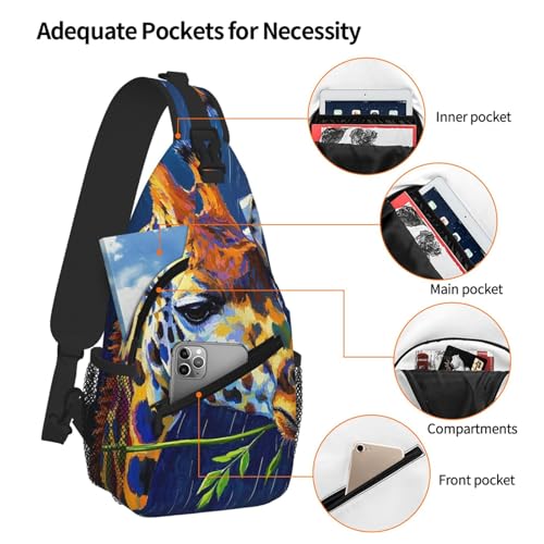 Bolso Sling para Hombre y Mujer, Mochila Urbana miniatura 5