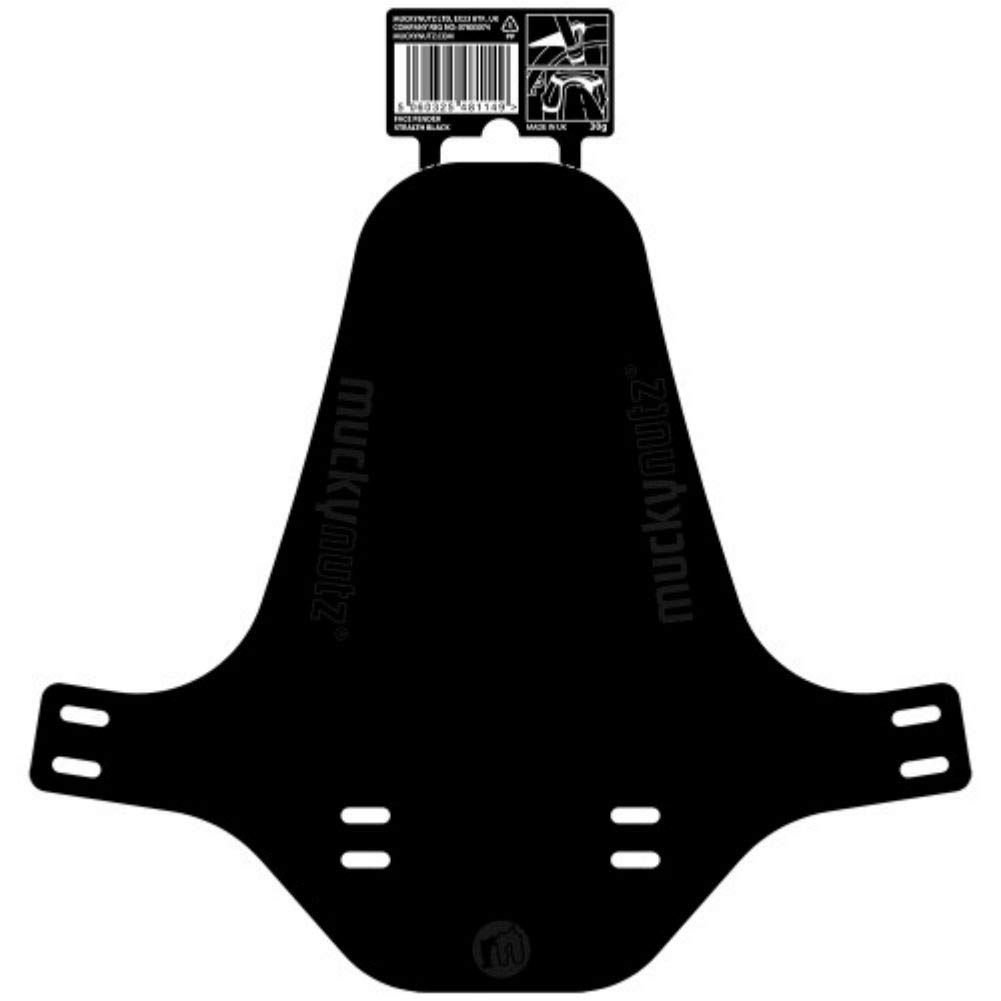 Mucky Nutz Face Front Fender - Stealth/Mudguard Bicycle Cycling Cycle Biking Bike Road MTB Mountain Riding Ride Trail Dirt Downhill Freeride Mud Guard Enduro Muck Rain Shield Water Board Flap