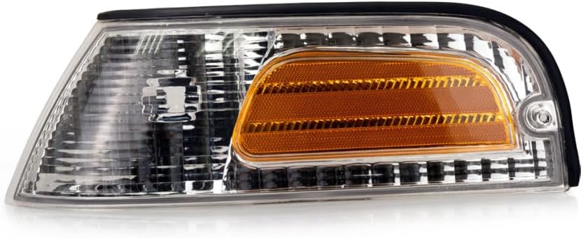 For Ford Crown Victoria Turn Signal/Side Marker Light 1998-2011 Driver Side CAPA Certified FO2520147 - Replaces XW7Z 15A201 BB ;BASE|LX|LX SPORT|POLICE|FLEET