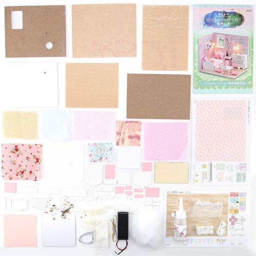 Case delle bambole fai-da-te Casa delle bambole in miniatura Giocattoli