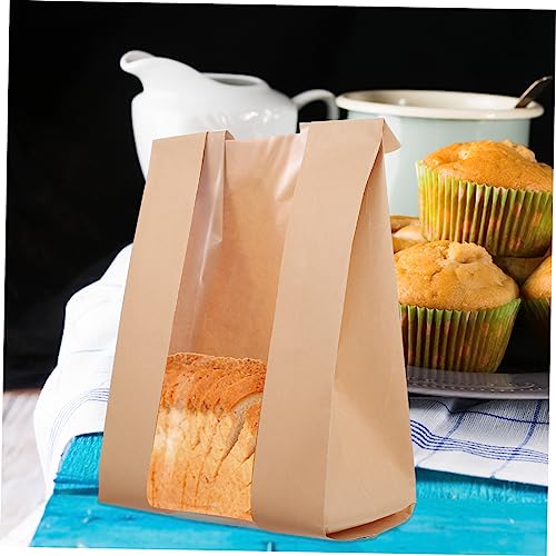 Papel kraft para envolver pan horneado COHEALI en bolsa de obsequio resistente a grasa 4
