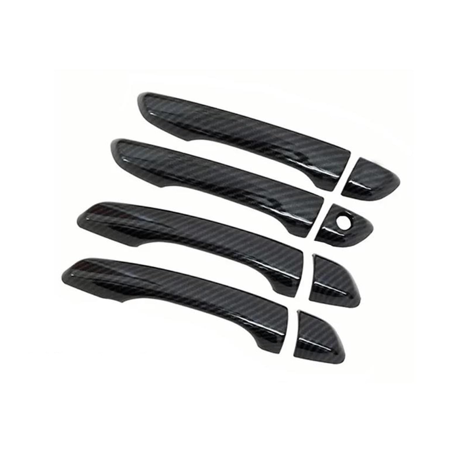 Fkhbzm Style 1 Lhd Car Door Handle Covers Trim Chromium Styling Exterior For Opel For Corsa F For Vauxhall For 2020-2023(Style 1)