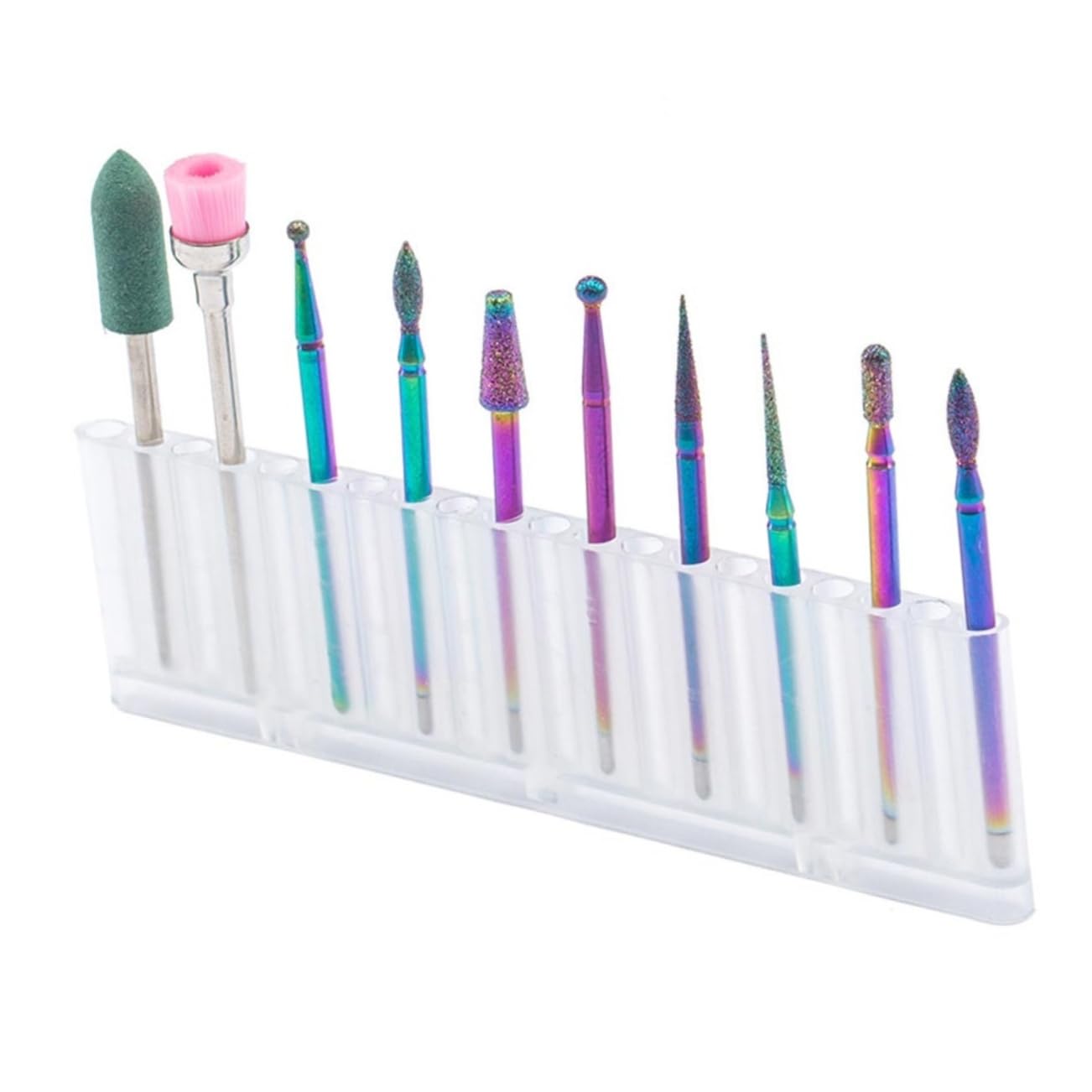 minkissy 3juegos Brocas De Acero Tungsteno Para Uñas Herramientas Profesionales De Manicura Afiladores Para Cuidado y Pulido De Uñas Compatible Máquinas De Limado Eléctricas