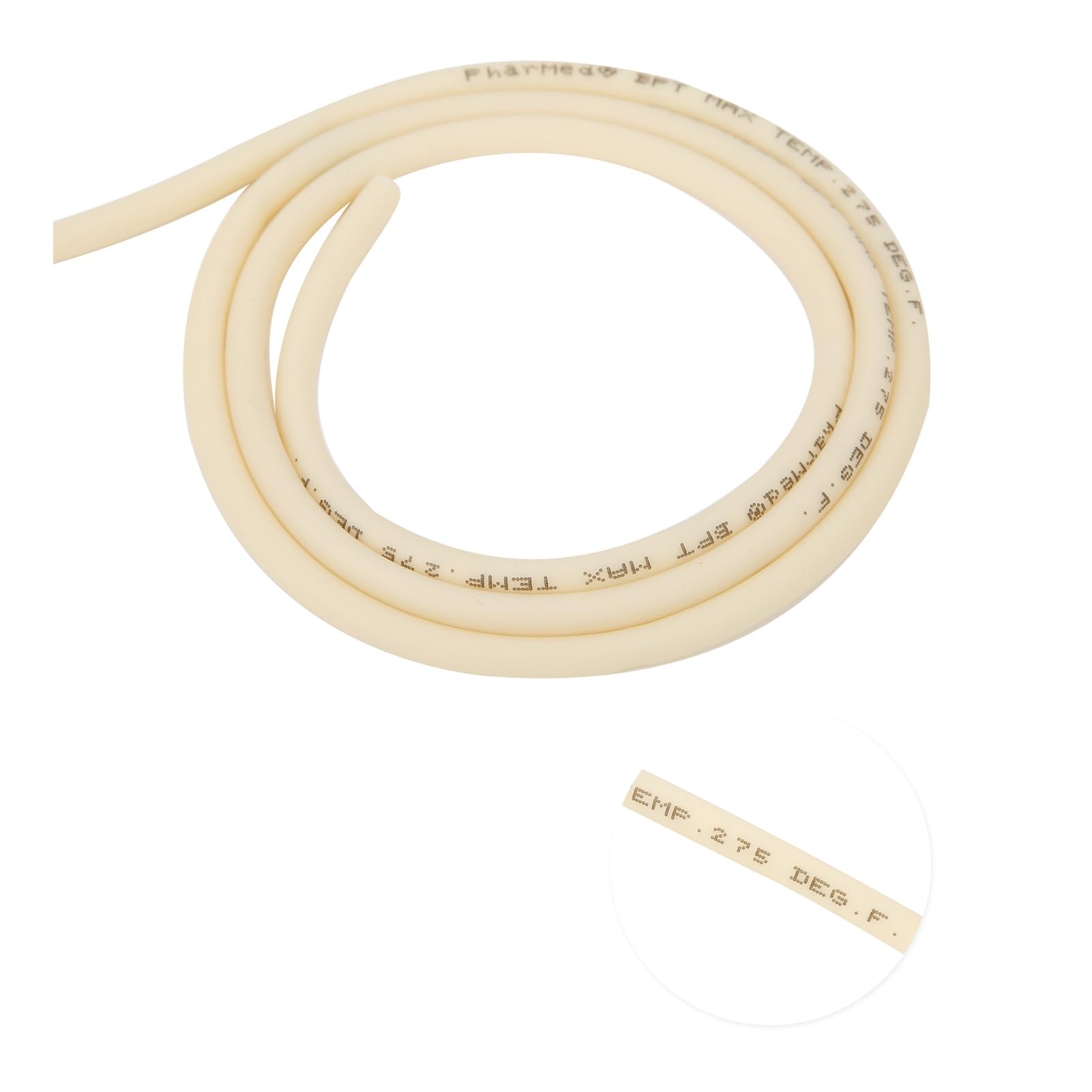TARSHYRY 3 X 5 Mm Tube De Pompe Péristaltique, Tube De Pompe Péristaltique BPT Pour Tester Les Produits, Accessoires De Pompe Péristaltique, Silicone, 2 Mètres