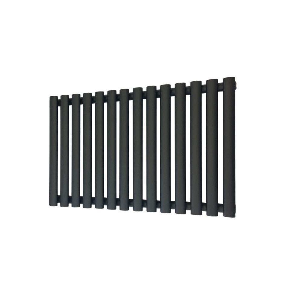 Queen Designer Radiators Central Heating Heater Horizontal Black 960 x 500mm