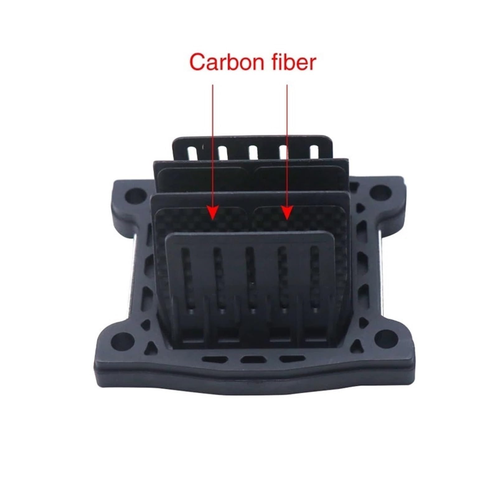 Système De Soupape À Lames Convient pour Suzuki SRGV 120 Satria RG Sport, Disques Pour Soupapes D'admission Et Carburant En Fiber Carbone CLAPET BOITE POUR