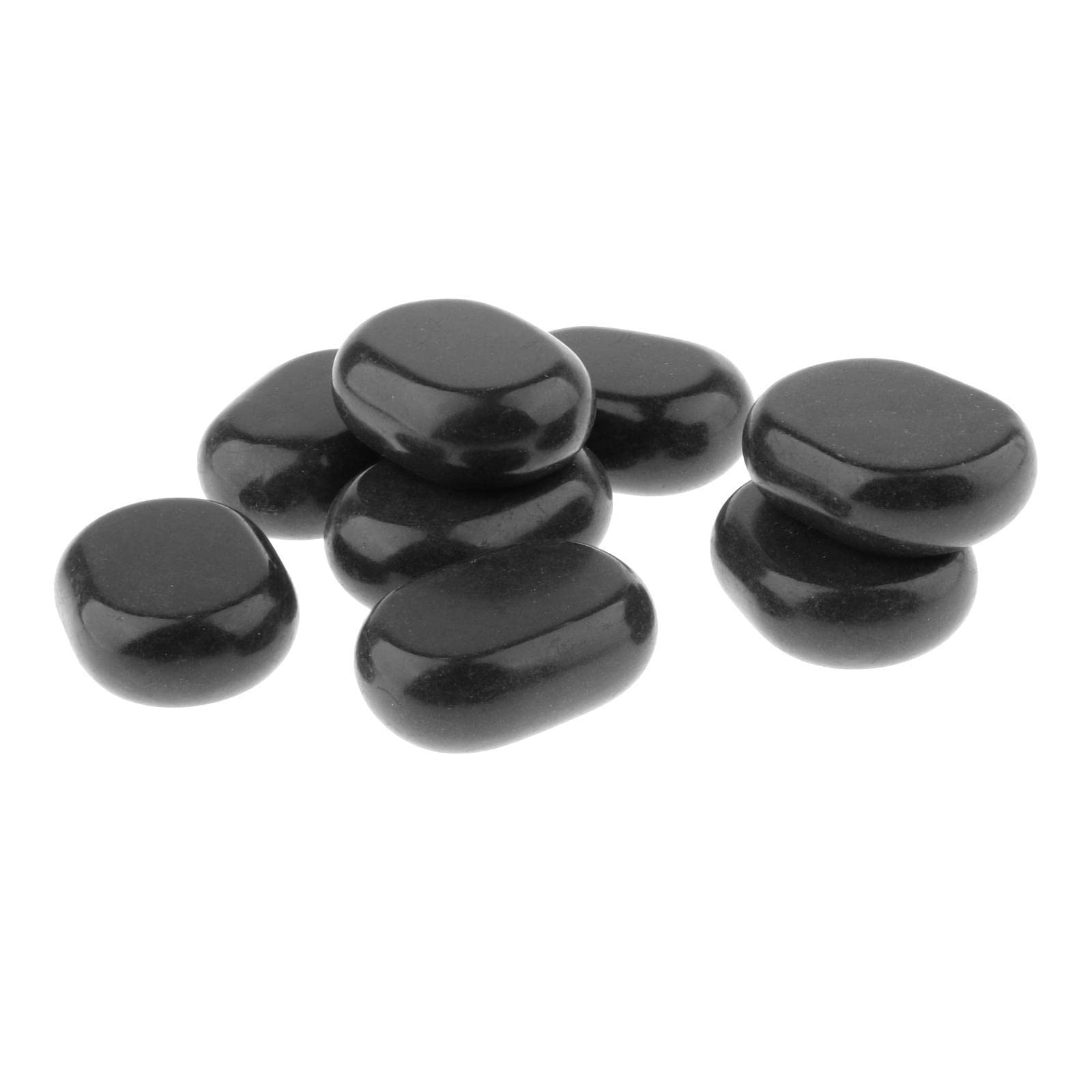 Piedra Herramientas Gua Sha Caliente Relajación Aceites Muscular Masaje Facial Térmico Terapia Corporal para Mujeres Terapeutas Hogar, 8 Pcs conjunto