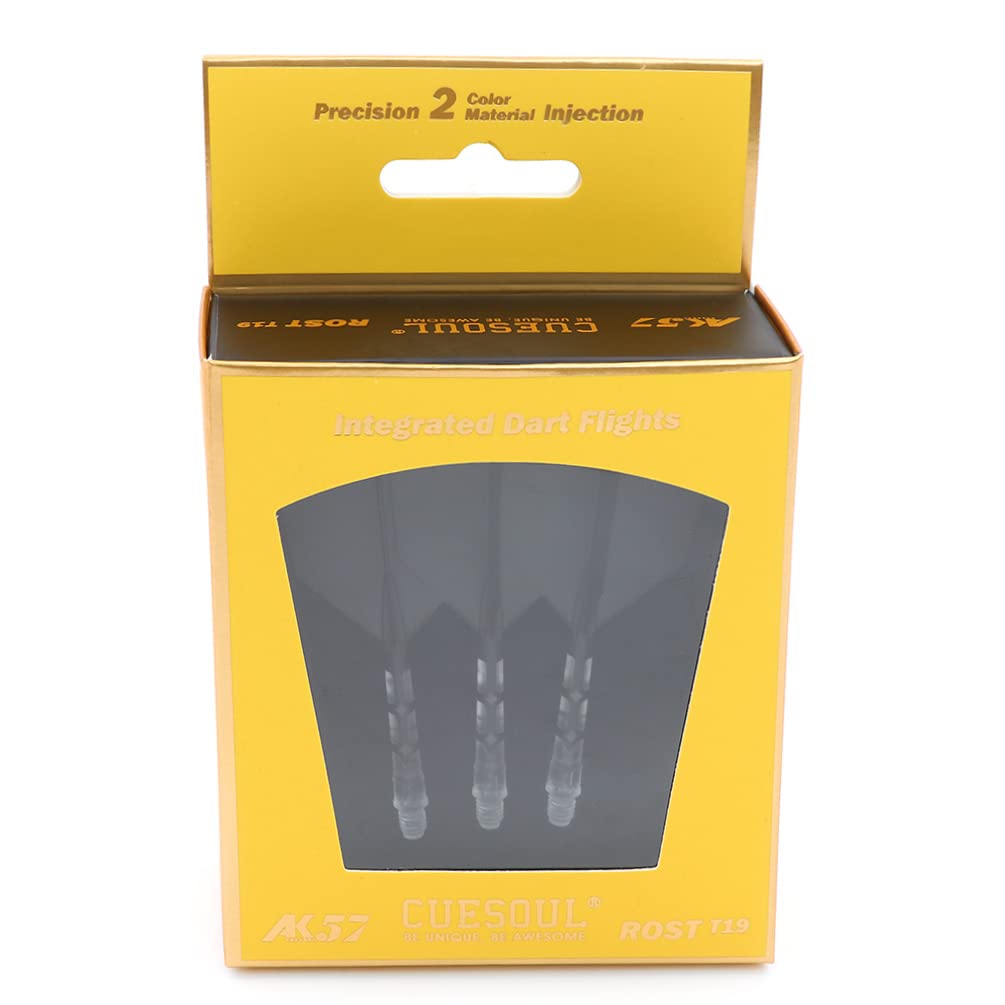 CUESOUL ROST T19 Integrated Dart Shaft and Flights Big Wing Shape,Set of 3 โ image 1