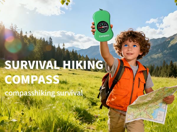 Kit Brújula Explorer | Equipo Esencial para Aventuras al Aire Libre (Incluye Brújula y Silbato) | Desarrolla el Sentido de la Dirección miniatura 5