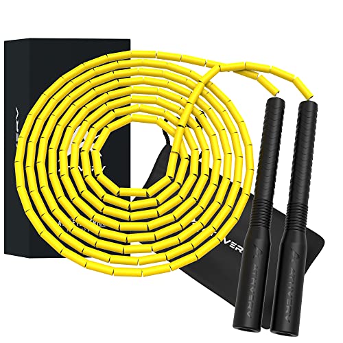 Athverv Freestyle Beaded Long Handle Jump Rope, 1 Inch Beaded Skipping Rope for Tricks (B0C632Q88G) Amazon Price History, Amazon Price Tracker