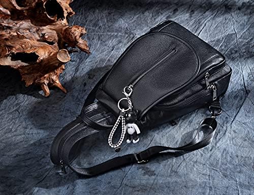 Women Backpack Fashion Leather Large Designer Coach Travel Bag Shoulder Bag (black) 4 Women Backpack Fashion Leather Large Designer Coach Travel Bag Shoulder Bag (black)