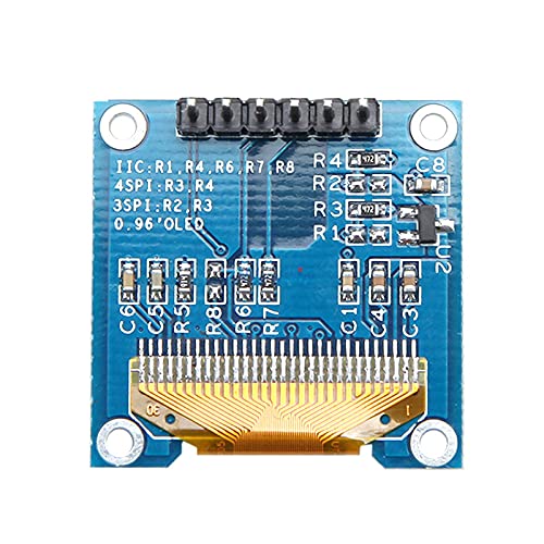 0.96 Inch SPI OLED Display Module 12864 6pins SPI Interface 0.96