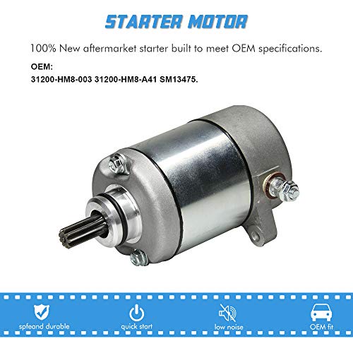 image for A ABIGAIL Starter Motor Replacement for Honda ATV TRX250 TRX250EX TRX2