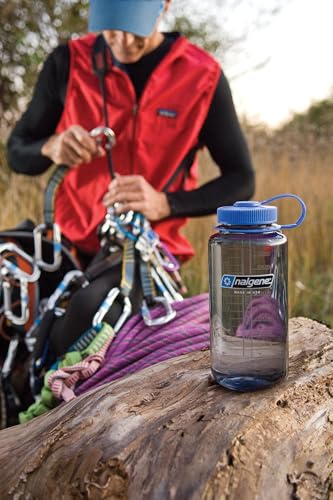 Image of Nalgene 32 oz Wide Mouth Water Bottle | BPA-Free, Durable & Leak Proof, Lightweight Bottle for Hiking & Gym, Work & Travel